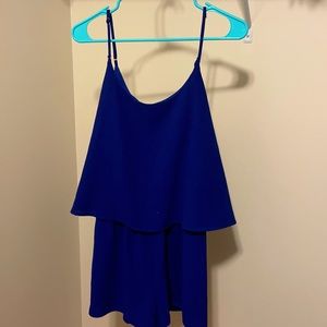 Blue romper
